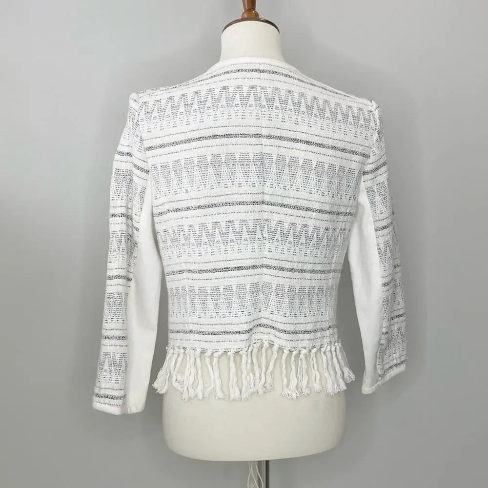 McGinn 'Skye' Tweed Jacket Women's Size 6 - Picture 4 of 11